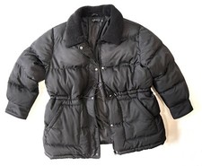 Ladies In The Style Black Puffa Jacket/coat Size 14 Great Cond