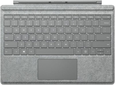 Rare Two-Tone Melange Gray - Microsoft Surface Pro Keyboard for Pro 7,6,5,4,3