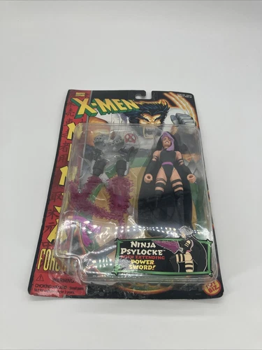 Vtg X-Men Ninja Force Ninja Psylocke Action Figure Marvel Comics #43217 NEW