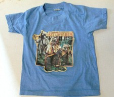 Vintage Star Wars Return of The Jedi Toddler T-Shirt Size 7 1983 LFL