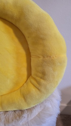 Peeps Yellow Chick Plush Easter Basket New With Defect - Picture 9 of 9