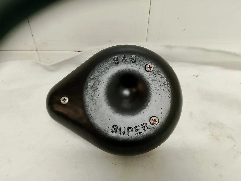 Cover Filtro aria S&S a goccia per harley davidson 1340 evolution softail dyna - Immagine 4 di 4