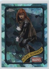 2025 Topps Chrome Marvel Comics Sapphire Aqua 14/75 Hope Summers #73 0kg8