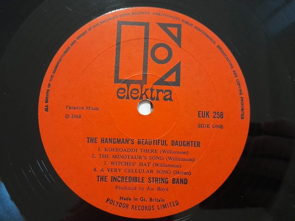 The Incredible String Band – The Hangman's Beautiful Daughter Elektra – EUK 258 - Image 3 of 4