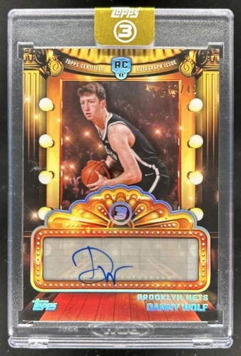 2025 Topps Signature Danny Wolf Base (RAW)