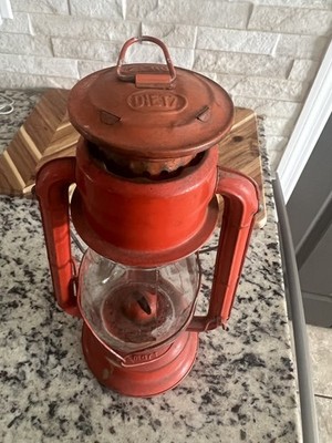 Vintage Dietz Öllampe 12 cm groß