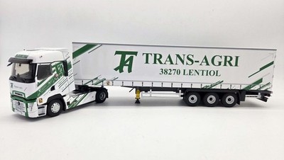ELIGOR118617 RENAULT T HIGH 2023 TAUTLINER TRANS-AGRI 1/43