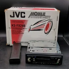 JVC Car Stereo Cassette Tape Player Radio KS-FX240 Untested As Is