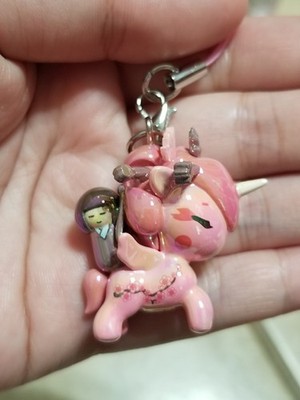 Tokidoki Shimmer Cherry Blossom Unicorno Frenzies Phone Charm