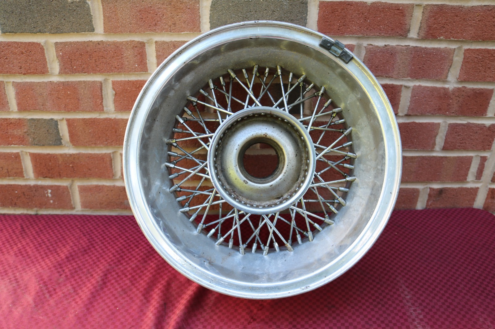60-64 FERRARI GTE 2+2 250 GTO BORRANI 15X6 RECORD RW 3690 KNOCK OFF WHEEL