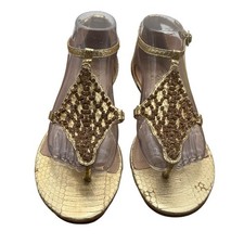 Vince Camuto Elegant Gold Women's Sandals size 7.5
