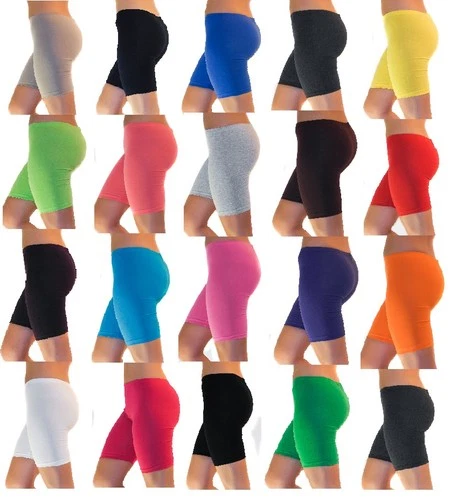 Sports Shorts 1/2 Hot Pants Short Leggings Cotton Cyclist Mini