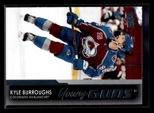 2021-22 Upper Deck #206 Kyle Burroughs Young Guns Rookie RC Card TCCCX