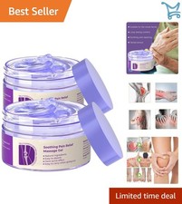 Joint Relief Gel 2PCS Purple Soothing Massage Cream for Knee Back Neck