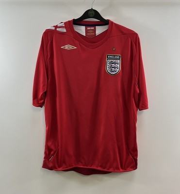England Auswärts Fußball Trikot 2006/08 Erwachsene XL Umbro C611