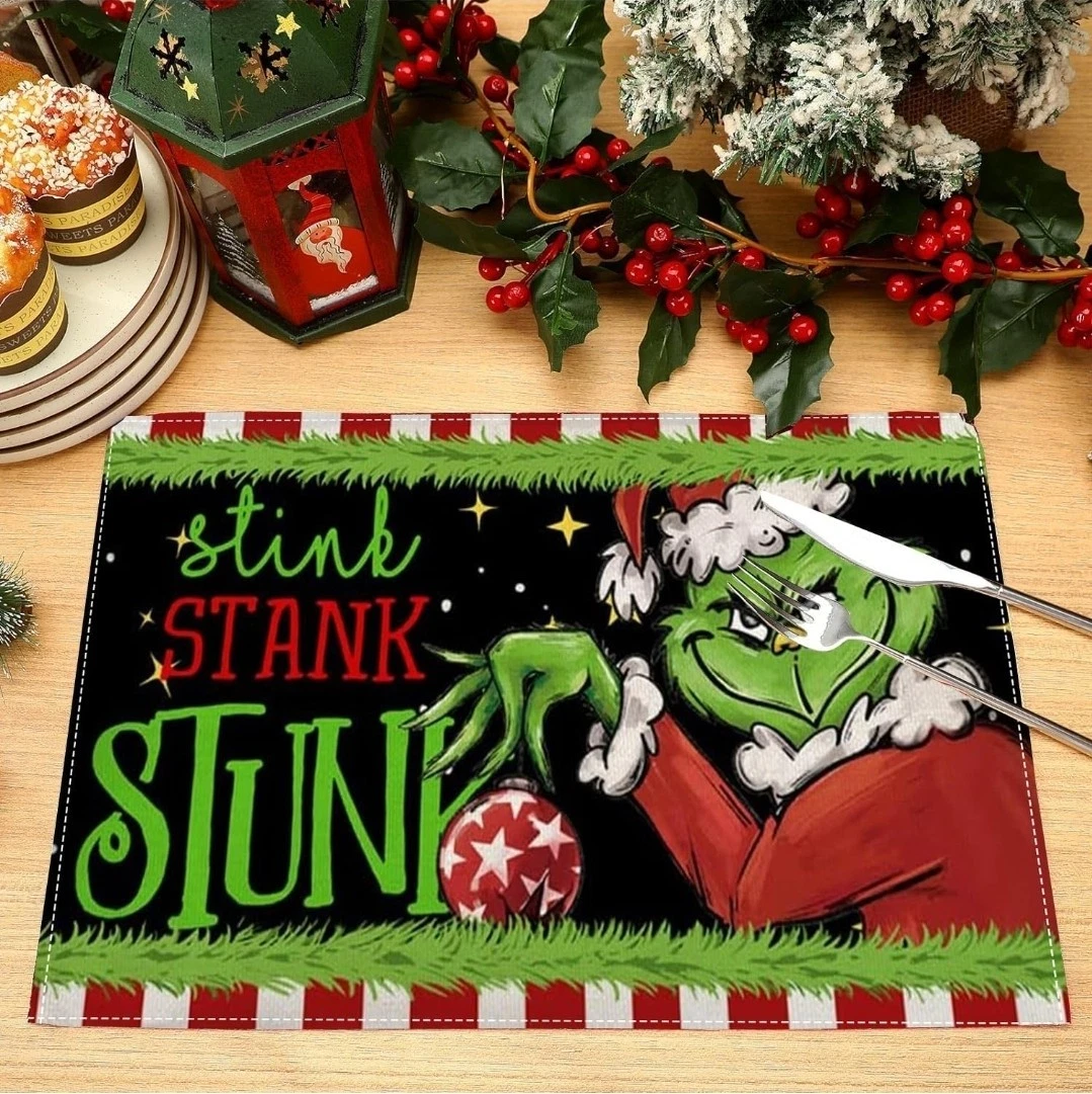 Funny Christmas Character Placemats