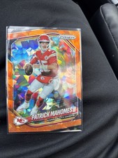 Patrick Mahomes Orange Cracked Ice Insert Hobby Exclusive!!!