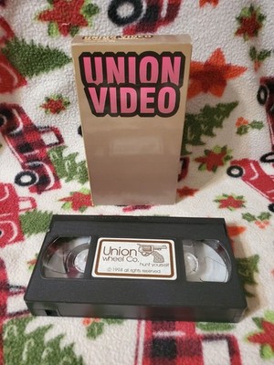 Union Wheel Company Union Video Skateboard VHS Video 1994 RARE