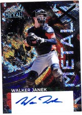 Walker Janek 2026 Leaf Metal Baseball Auto #1/1