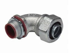 Southwire 491 Topaz Oiltight Liquid Tight Conduit Connector 90° 1/2 in