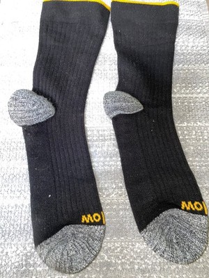 Wellow Compression Socks Mid Calf Bamboo Blend LARGE  10 20 mmHg.      3 Pair