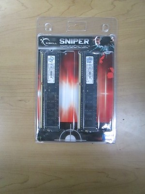 G.Skill F3-10666CL9D-8GBSR Sniper 8GB Computer Gaming Memory Card
