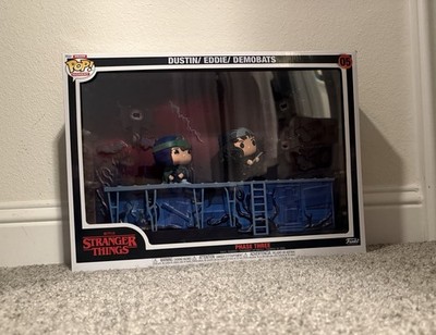 Funko Pop! Moment Deluxe Stranger Things Dustin Eddie Demobats #05 Collectible