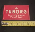 Vintage Tuborg Beer Register Sign