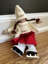 Ice Skating Girl Christmas Ornament