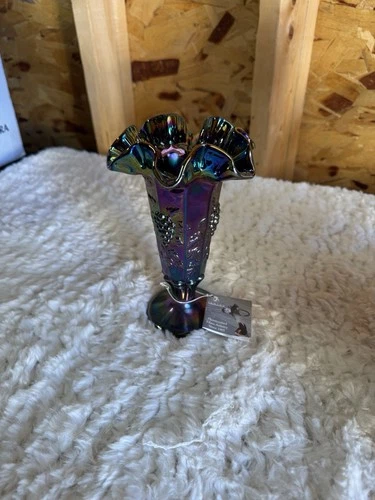 Amethyst Fenton Glass Vase 5455 CN