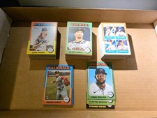 2024 Topps Heritage Baseball High Number 162 Card Set Build Lot Base SP NICE