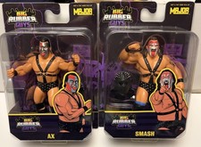 Big Rubber Guys Demolition Ax & Smash WWF WWE MWFP Action Figures New