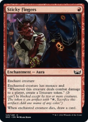 mtg red cards that create treasure tokens Blood Money The Lost Caverns of Ixalan Commander (LCC) #183 Scryfall Magic: The Gathering Search Magic the Gathering Sticky Finger
