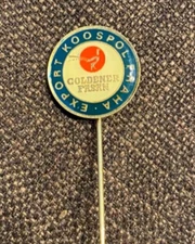 Vintage GOLDENER FASAN/ZLATY BAZANT Beer/Pivo Koospol Praha Export Pin Badge