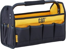 CAT (Caterpillar) GP65045 Foldable Open Tote Tool Bag 15in
