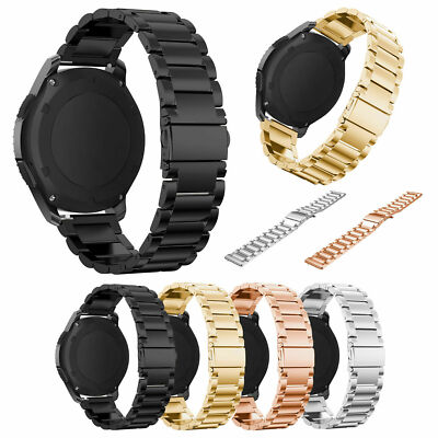 22mm Stainless Steel Strap Band For Samsung Galaxy Watch 3 45mm SM-R800 46MM S3