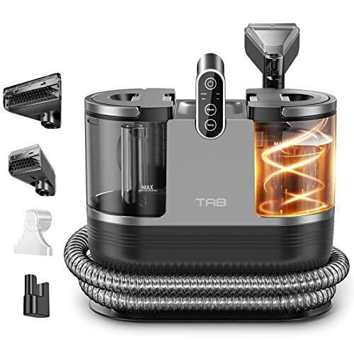 Carpet Cleaner Machine Portable Carpet Upholstery Spot Cleaner 14Kpa Powerful US-image