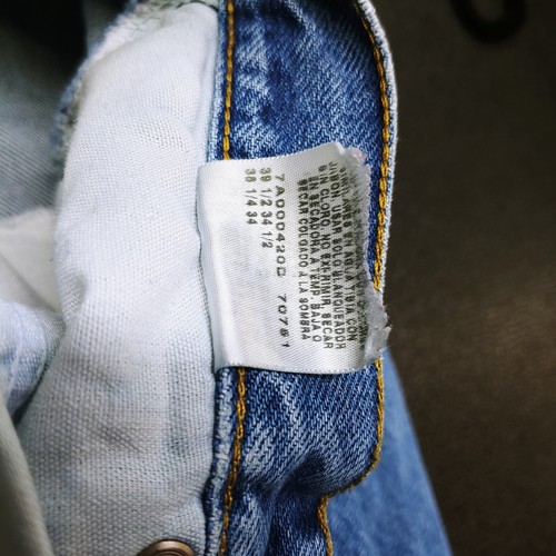 Riders Mens Size 38x31 Denim Blue Jeans - Picture 16 of 19