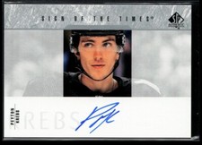2023-24 SP Authentic 2003-04 Retro Sign of the Times #SOTT1-PK Peyton Krebs