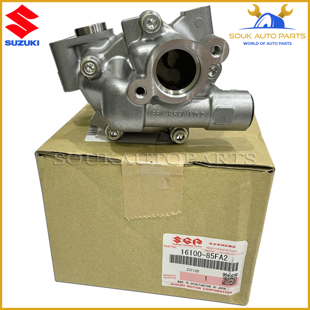 16100-85FA2 Genuine Suzuki PUMP ASSY, OIL 1610085FA2 | eBay