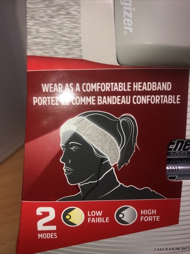 ENERGIZER Headlight HeadBand Light Wear As A Comfortable Headband Brand New - 第 2/7 張圖片