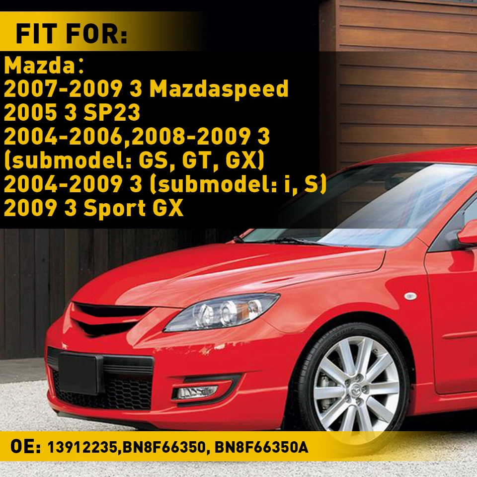 Interruptor maestro de ventana eléctrica lado del conductor delantero para 04-09 Mazda 3 2009 Mazda3 Sport Foto 4 de 4