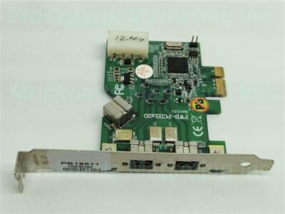   FWB-PCIE1x20 Rev.2.0.1 009808027-1 REV:2.0.6 Board 30 Days Warranty 