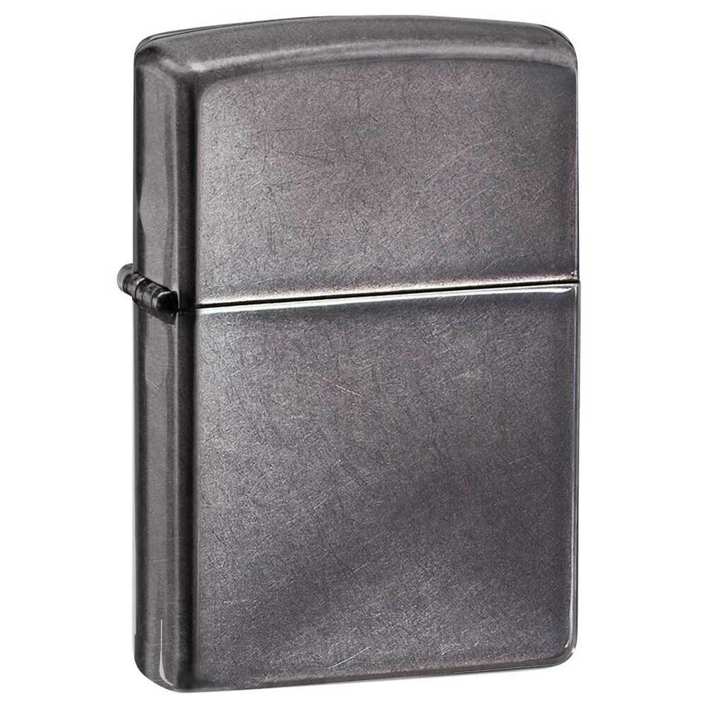 Zippo 28378 Classic Gray Dusk Plain Windproof Pocket Lighter
