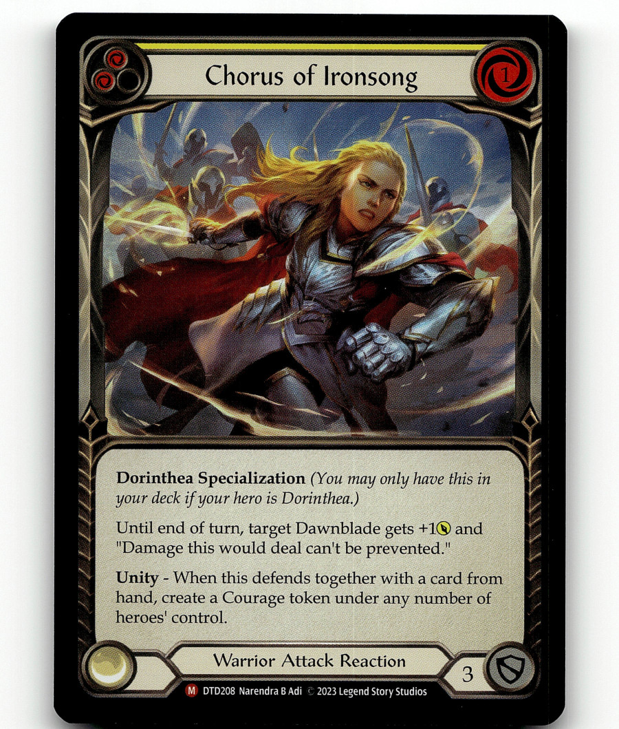 Dorinthea Ironsong HER024 Flesh and Blood TCG Promos for sale | eBay