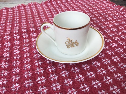 NAPOLEON LIMOGES CUP & SAUCER - Picture 2 of 5