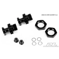 Pro-Line Racing #6064 17mm Front Wheel Adapters for 2WD Slash Front Only  