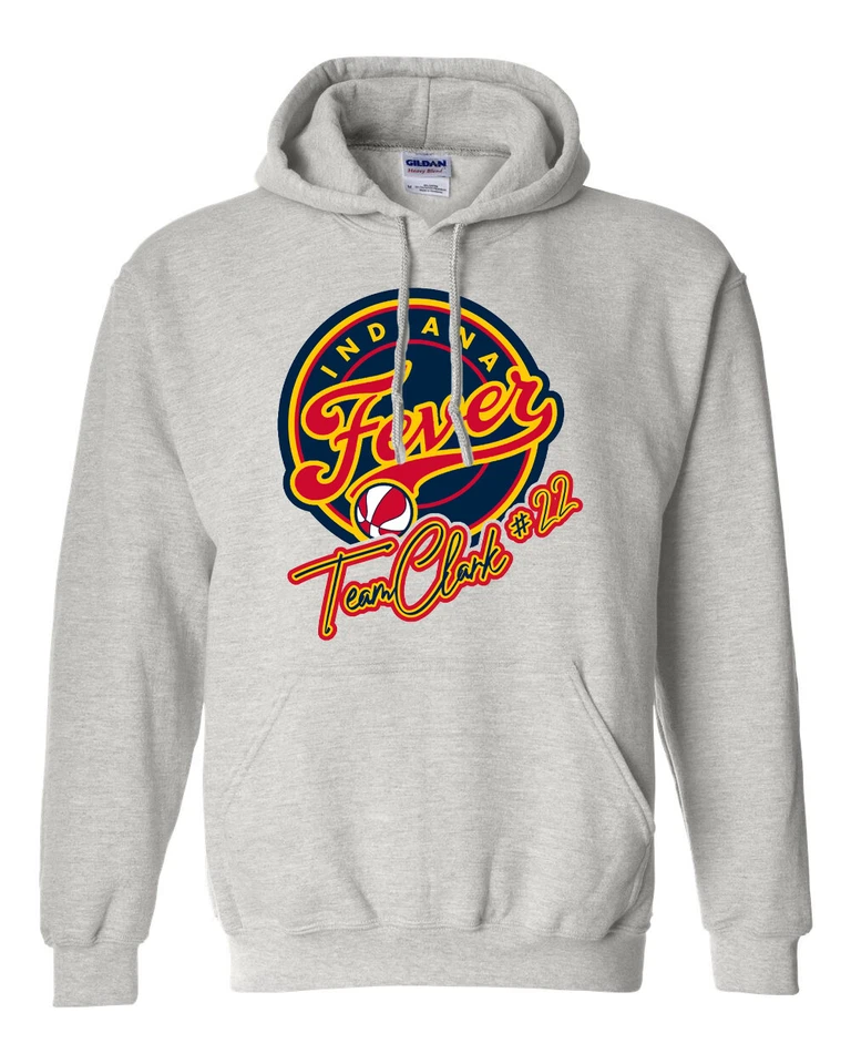 Team Clark - 22 - Indiana Fever - Top Seller - Unisex - Hoodie Sweatshirt - Image 2 of 4