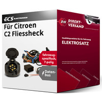 E-Satz 7Polig Spezifisch für Citroen C2 Fliessheck 09.2003-Jetzt Top