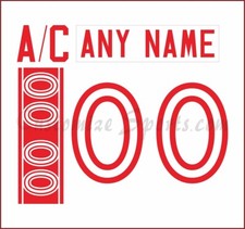 IIHF Team Austria Customized Number Kit For 2002 White Hockey Uniform